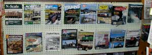 Magazine rack display